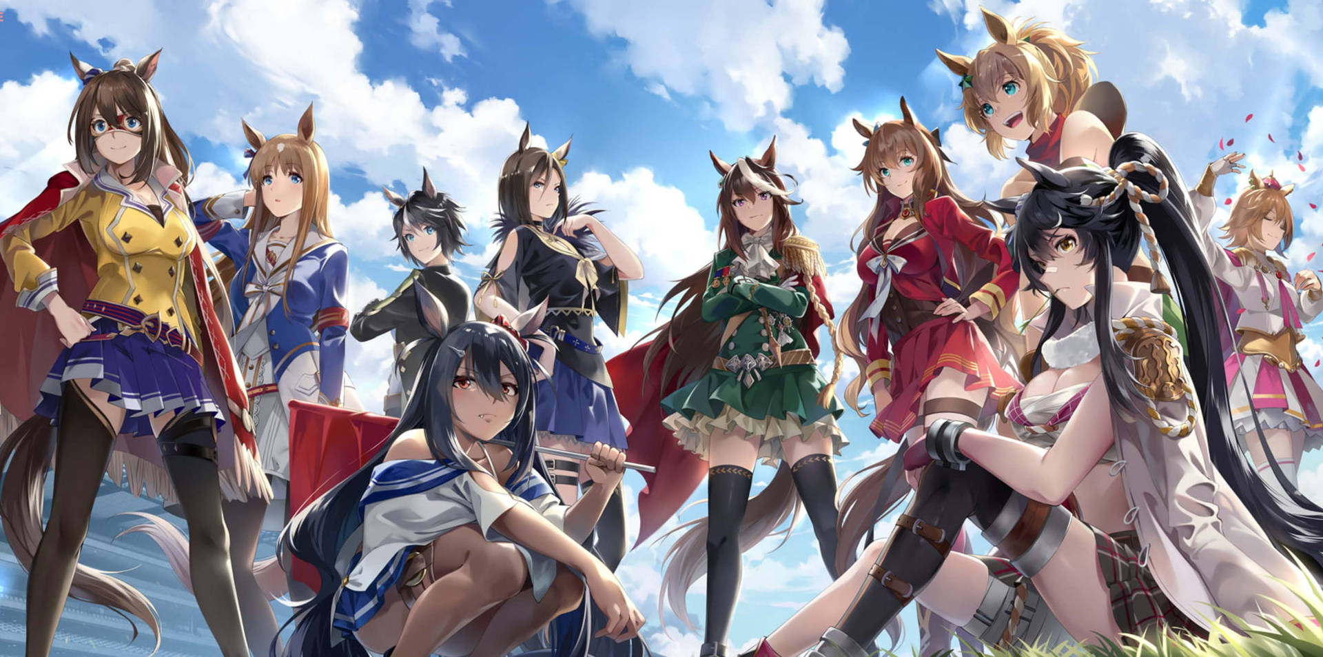 Download Uma Musume Pretty Derby Team Rigil Wallpaper