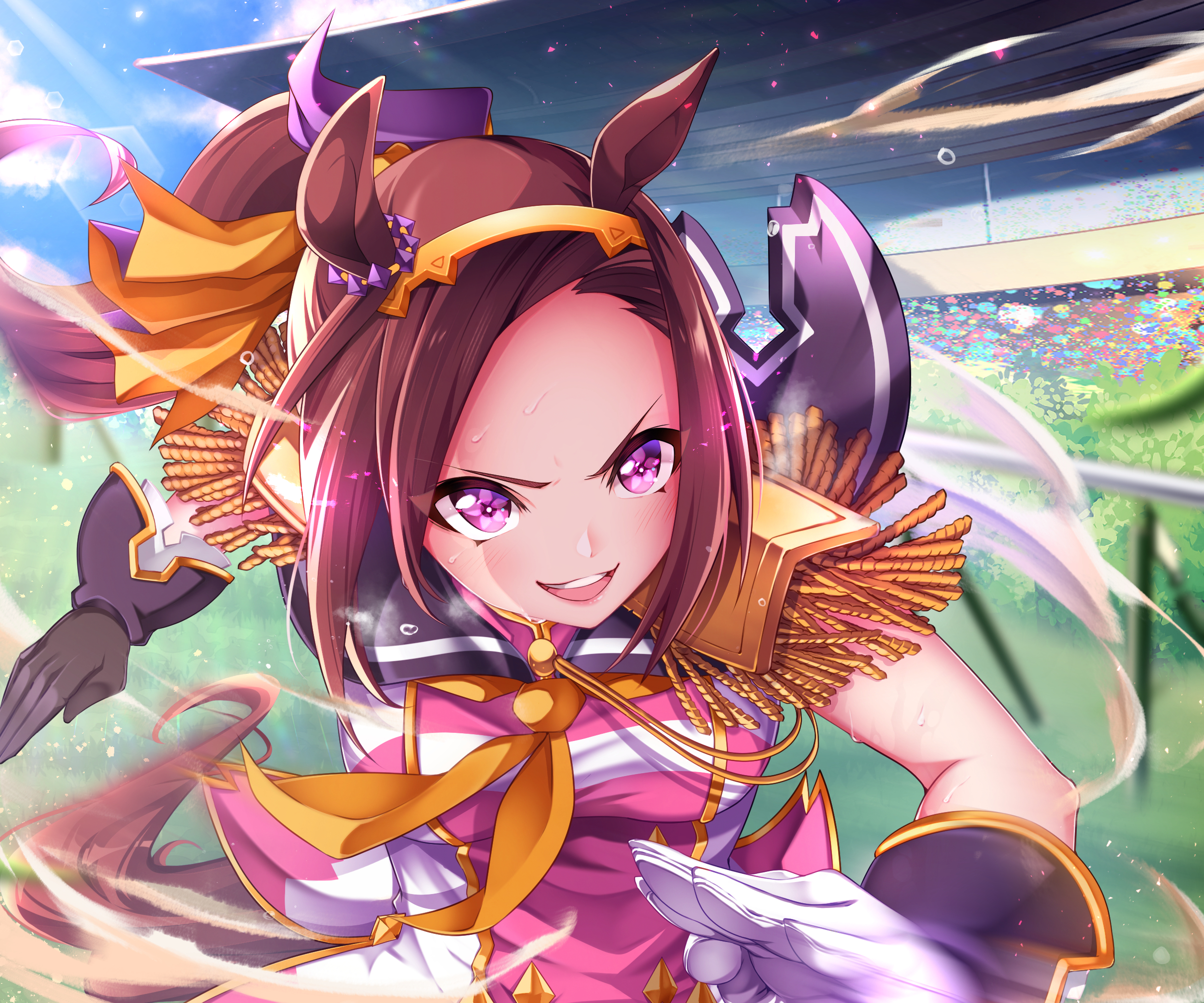 Download Sakura Bakushin O Anime Uma Musume: Pretty Derby HD Wallpaper