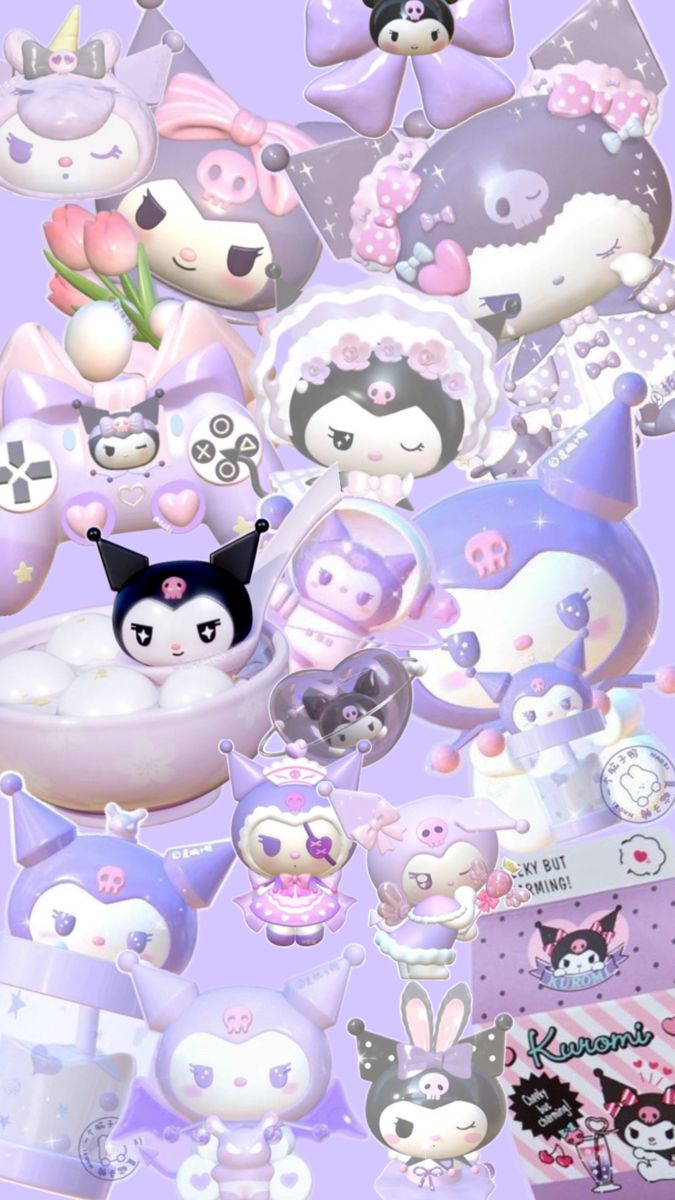 Kuromi D Icon. #wallpaper