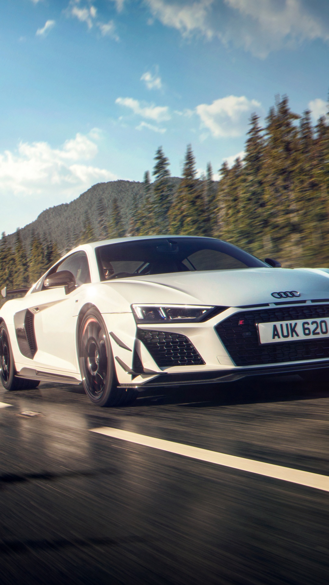 Audi R8 Coupé V10 GT RWD Wallpaper 4K, CGI, Sports car