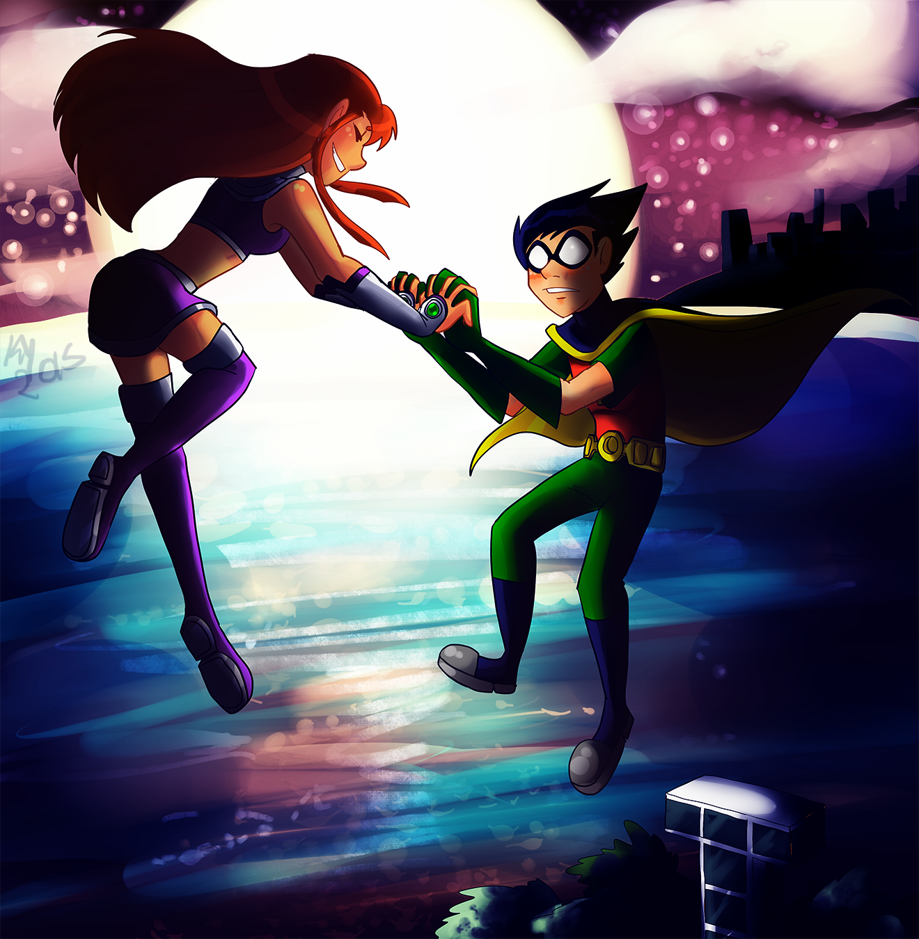 Who else liked Robin and Starfire as a couple?