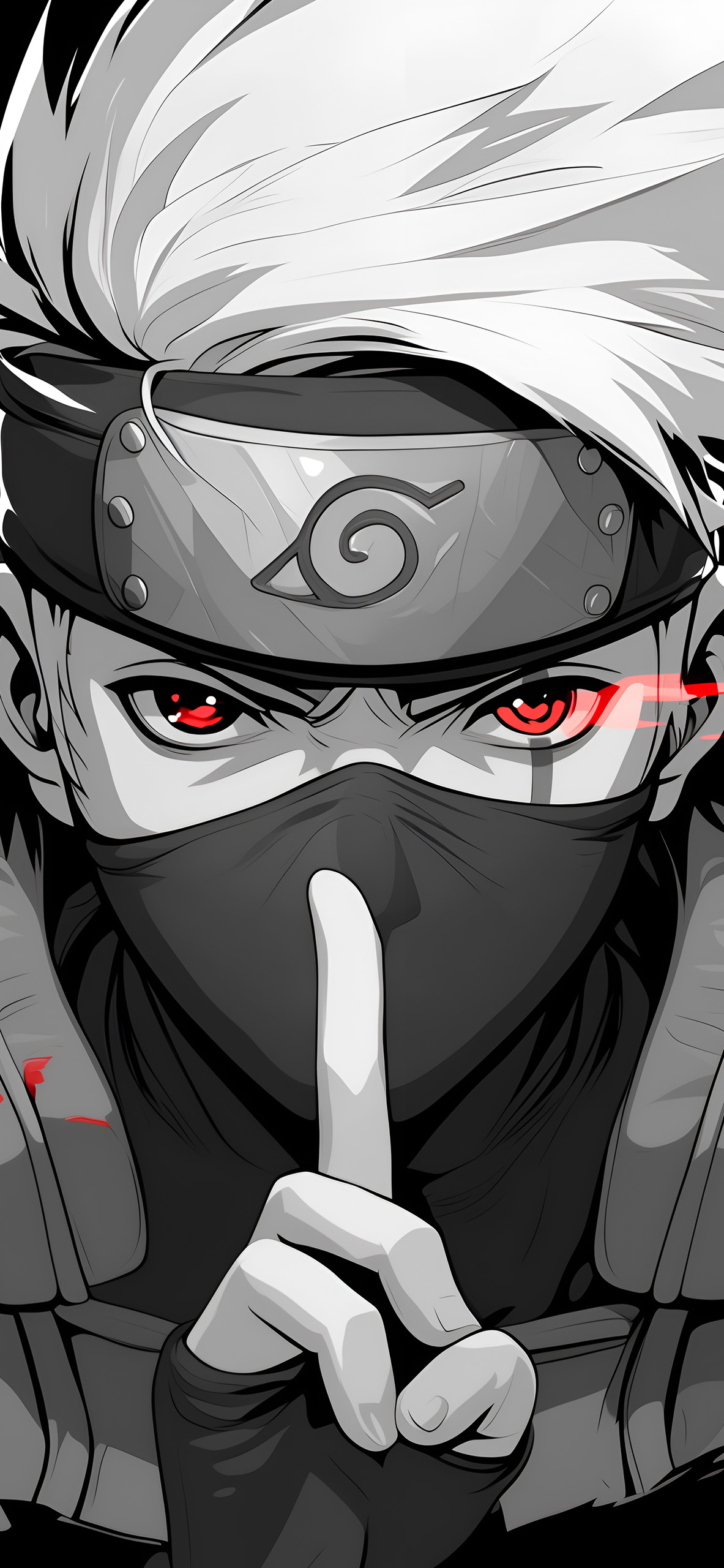Kakashi Hatake Silence Mode Wallpaper HD Wallpaper