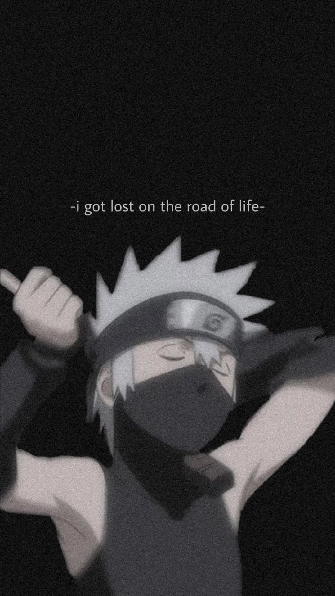 Made a kakashi mobile wallpaper, enjoy!