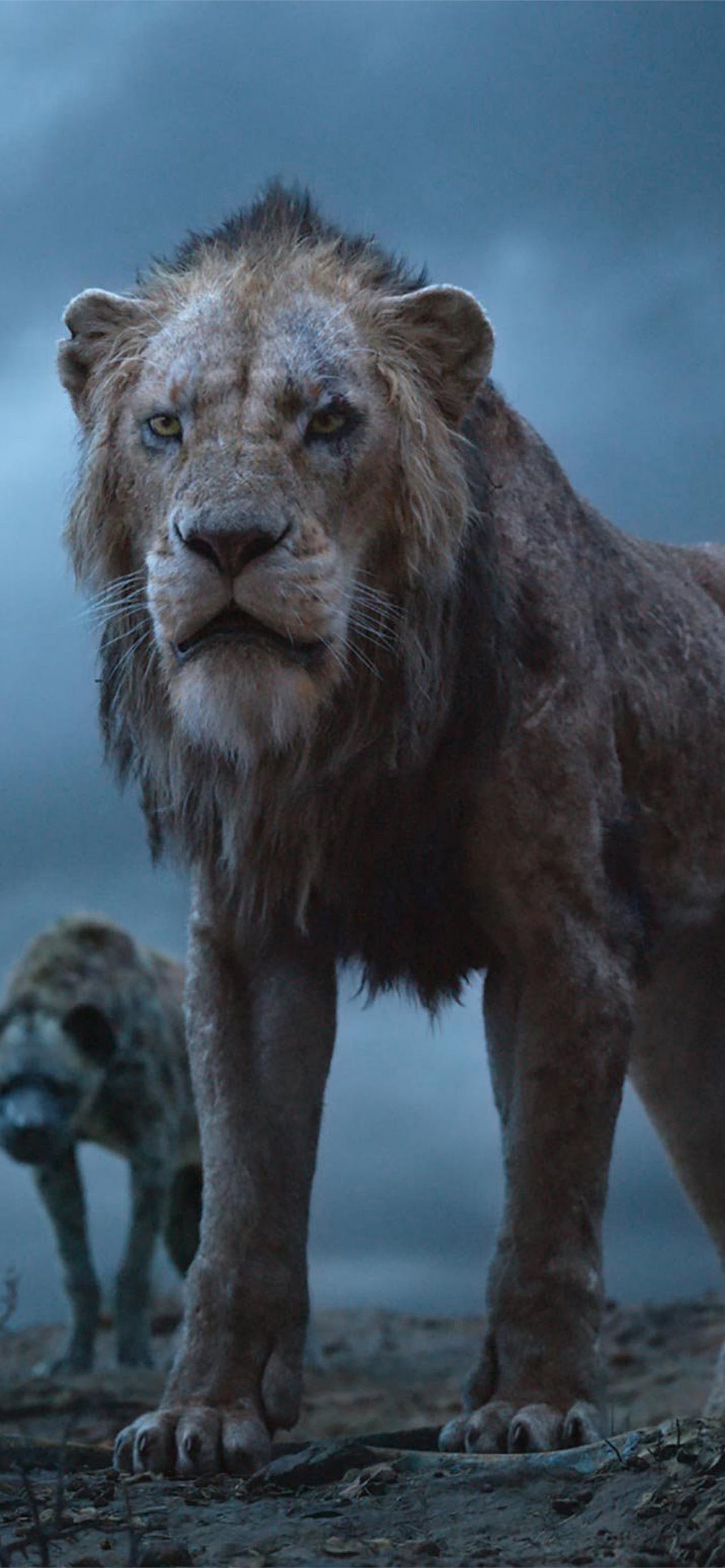 The Lion King 2019 Scar Hyenas 4K iPhone Wallpaper Free Download