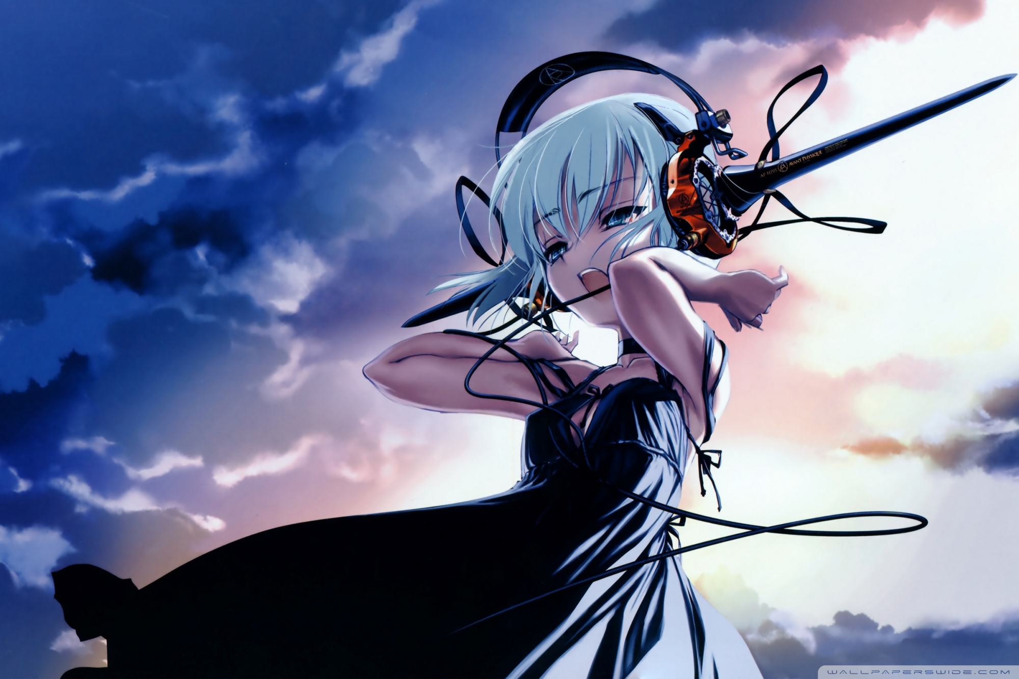 Girl Anime 4K UHD Wallpaper for UltraHD Desktop and TV, Smartphone and Tablet Devices