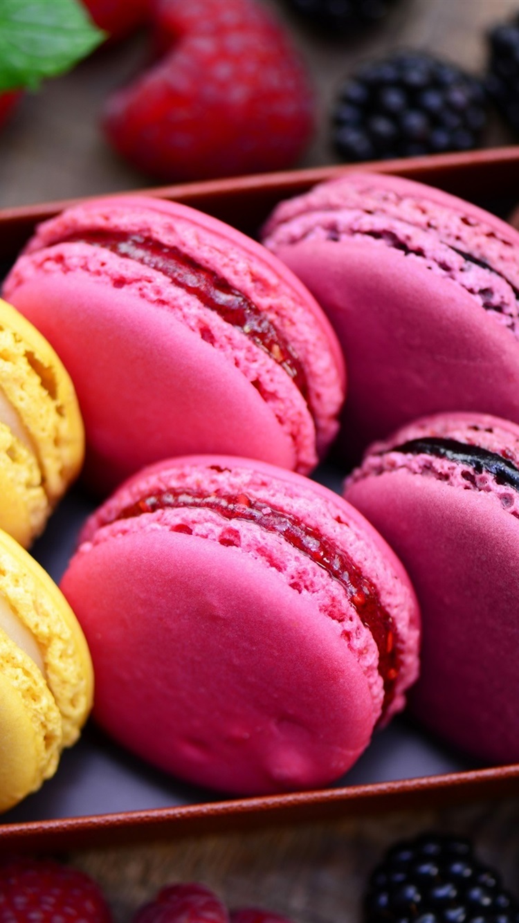Food, Biscuits, Berries, Colorful 750x1334 IPhone 8 7 6 6S Wallpaper, Background, Picture, Image