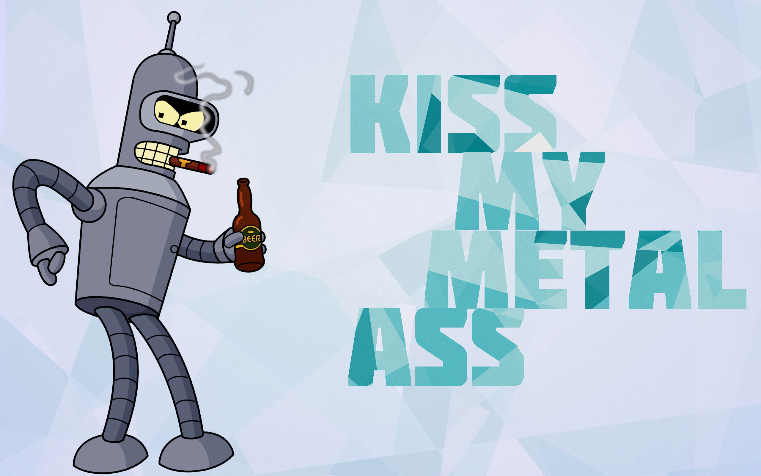 Wallpaper Futurama, Bender, Fry for mobile and desktop, section фильмы, resolution 2560x1600