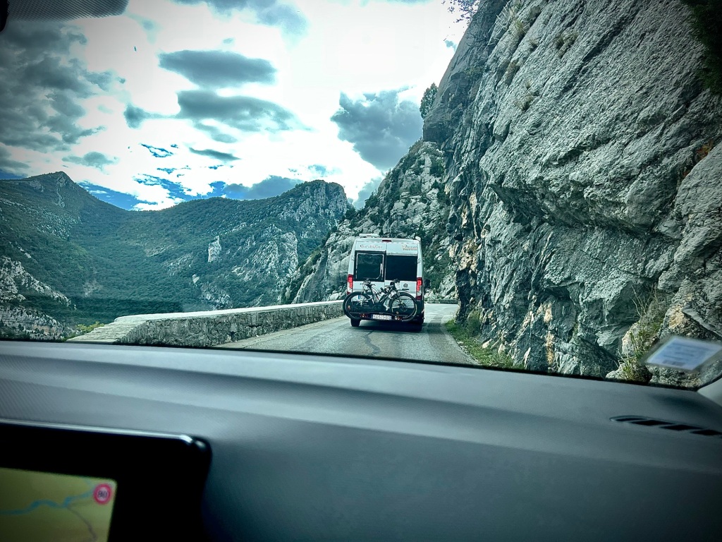 The Gorges du Vernon: A camera really can't capture it, I think I need the newest IPhone