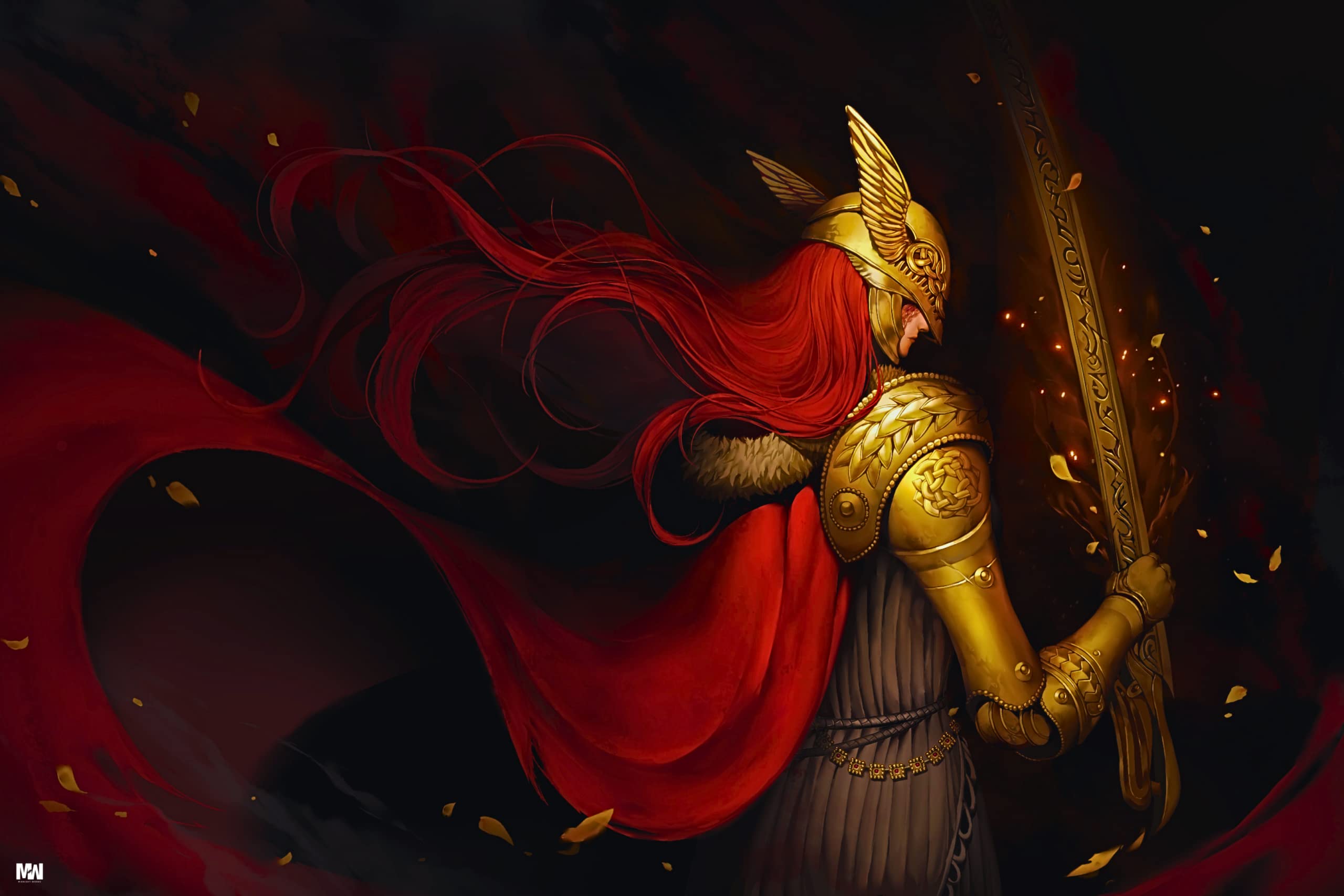 Midnight Works Elden Ring Malenia Blade of Miquella Poster 18 x 12 inch 300 GSM, Amazon.in: Home & Kitchen