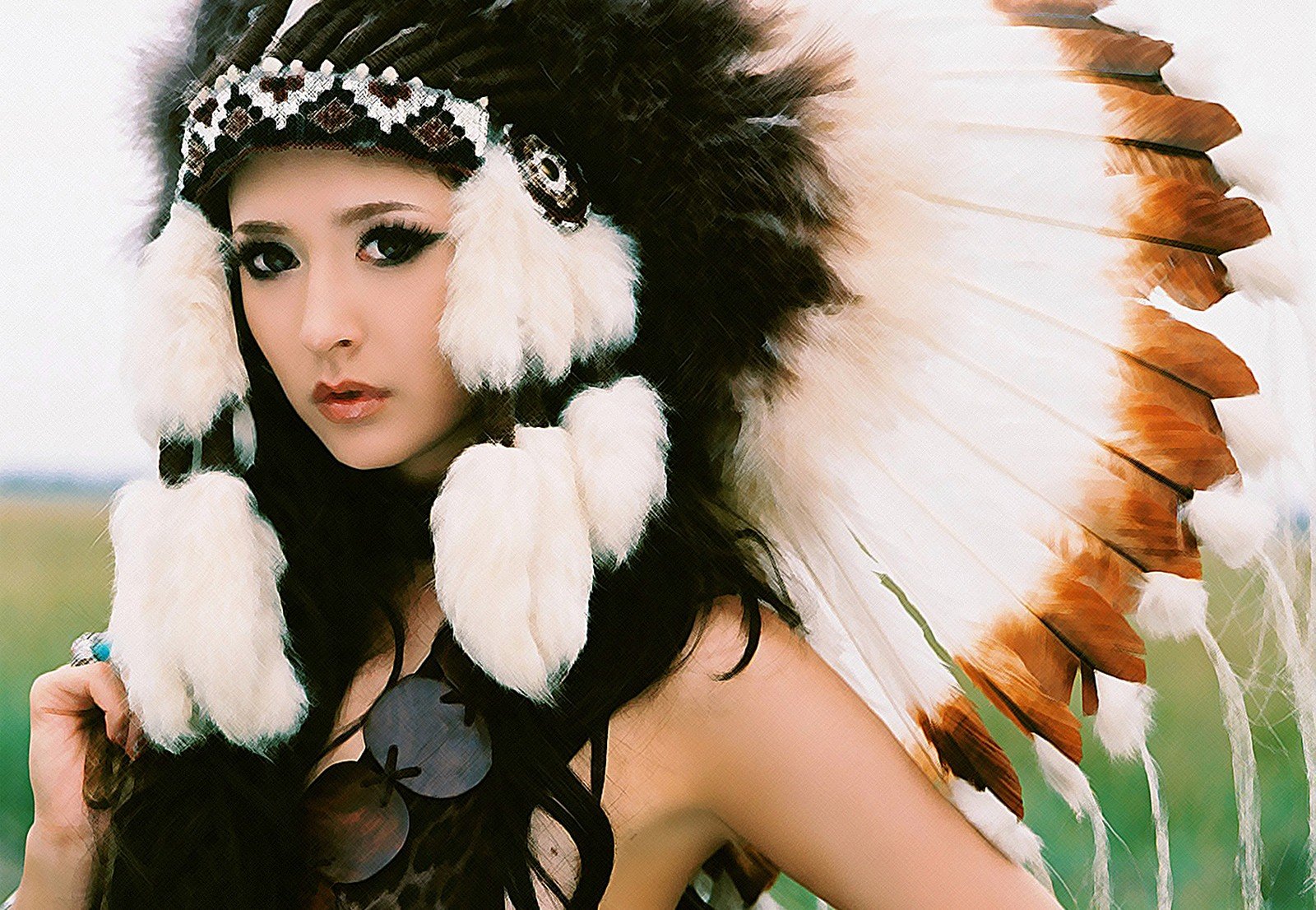 Stunning Native American Woman