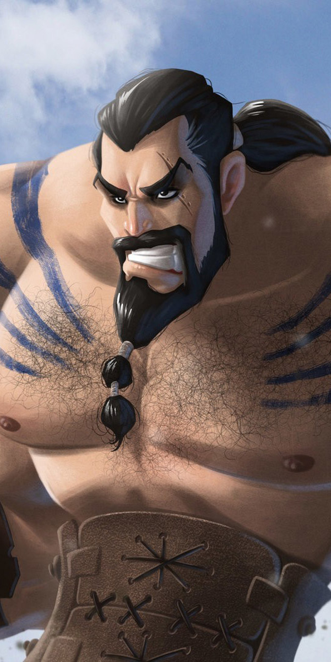 Game Of Thrones Khal Drogo Artwork Minimalism One Plus 5T, Honor 7x, Honor view 10, Lg Q6 , HD 4k Wallpaper, Image, Background, Photos and Picture