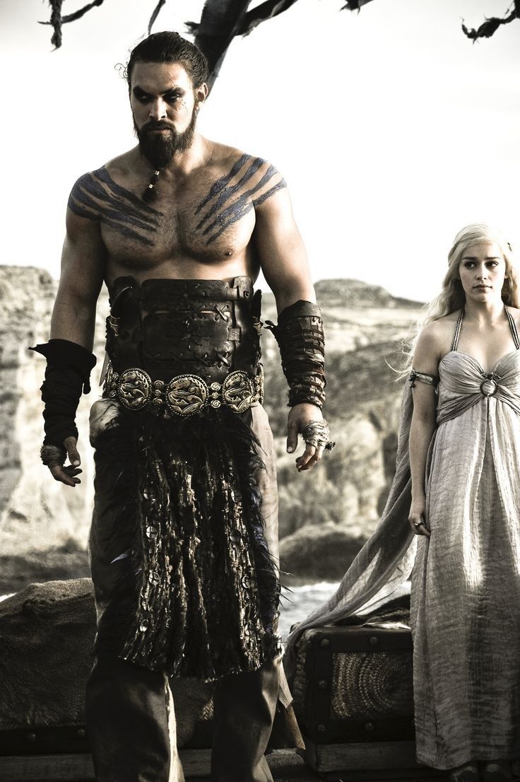 Khal Drogo and daenerys
