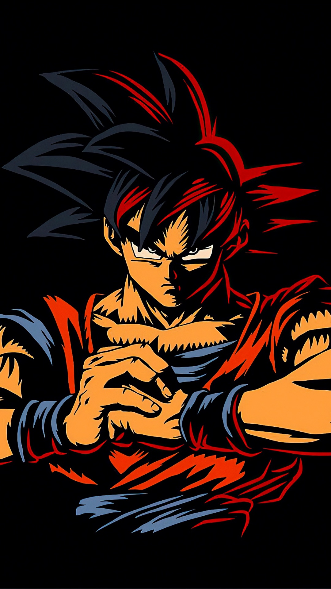 Goku AMOLED Dragon Ball 4K Wallpaper