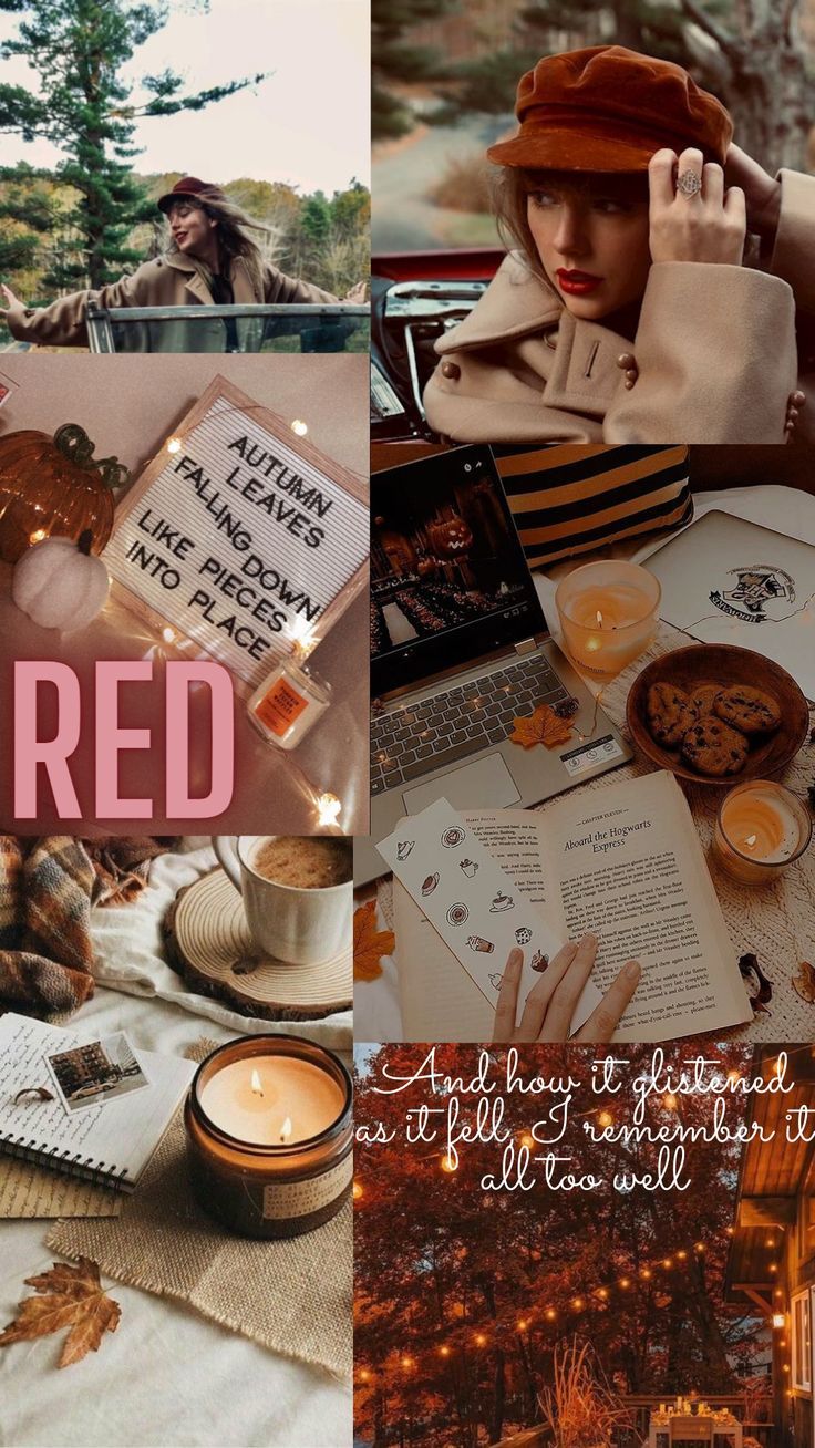 RED (TAYLOR'S VERSION) AESTHETIC WALLPAPER