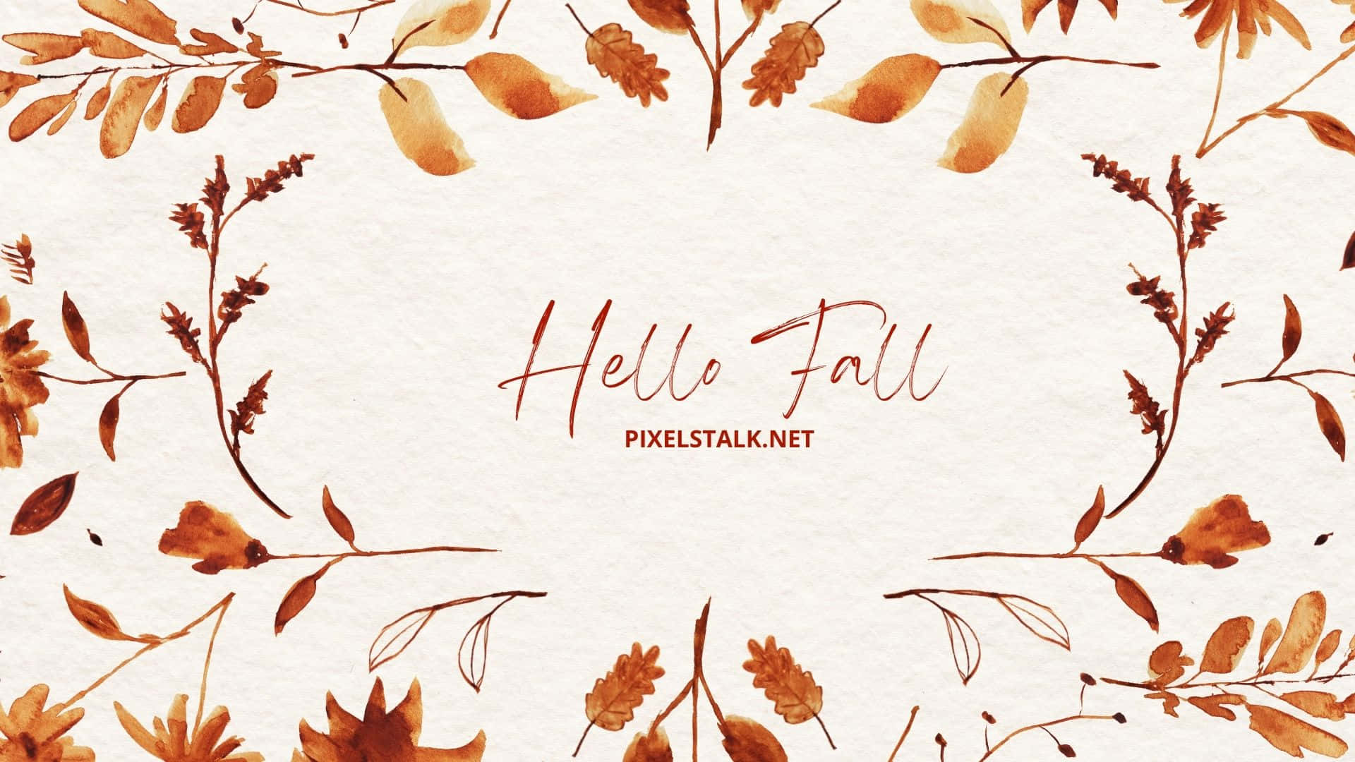 Hello Fall Wallpaper