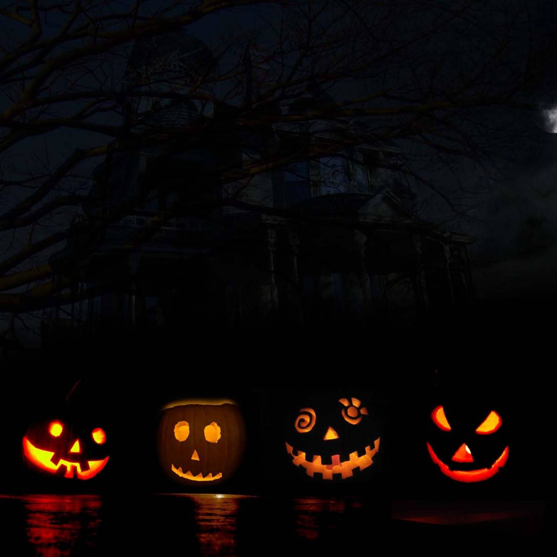 Download Get Ready For Halloween With an iPad Wallpaper