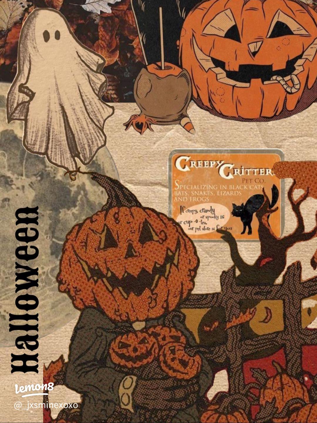 Cute and Spooky Halloween Wallpaper for Your Festive Vibe