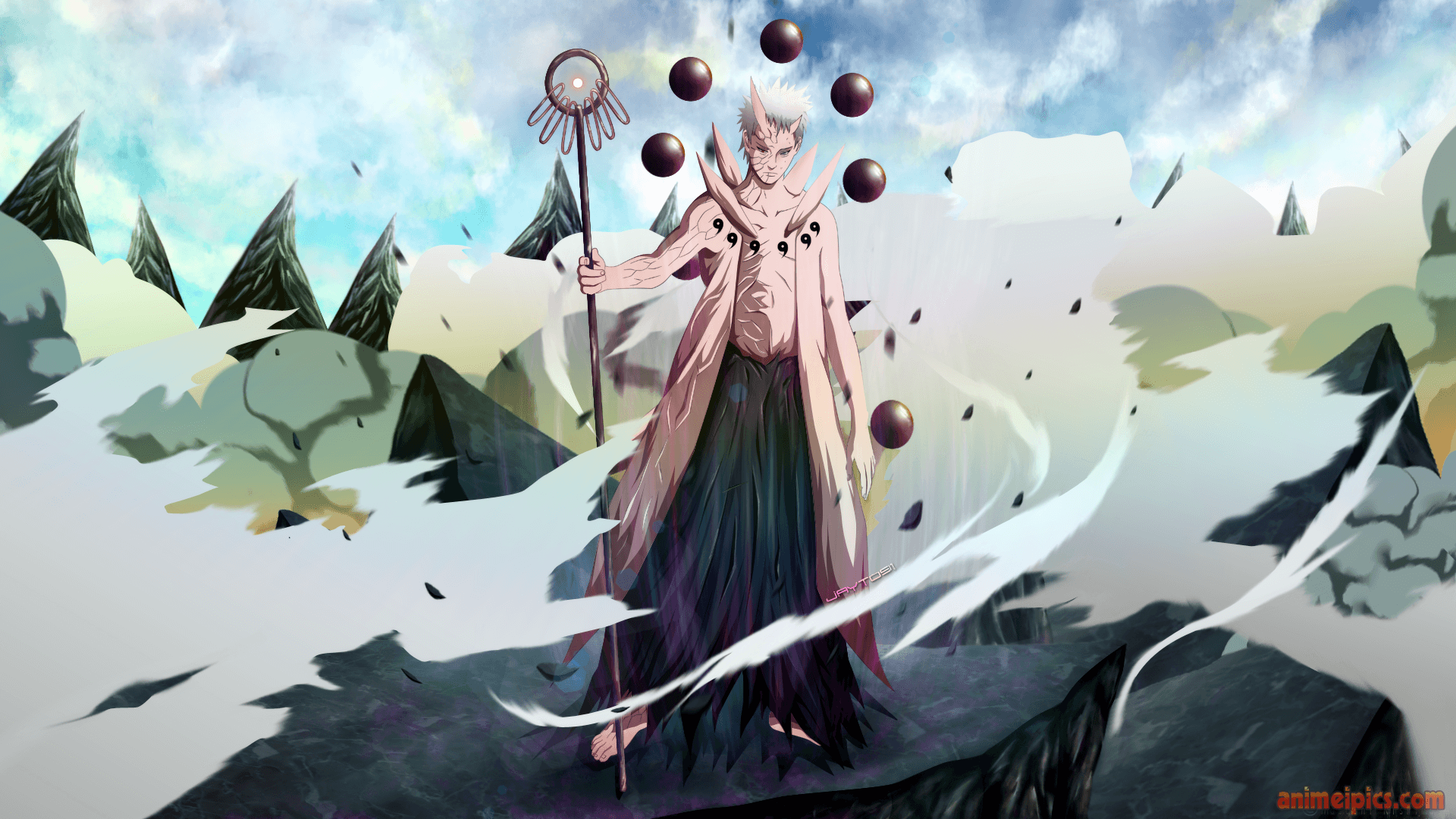 Obito The Ten Tails Jinchuriki