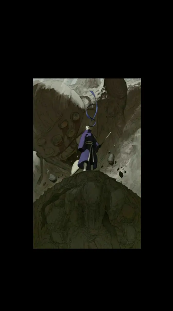 Obito on 10 tails wallpaper