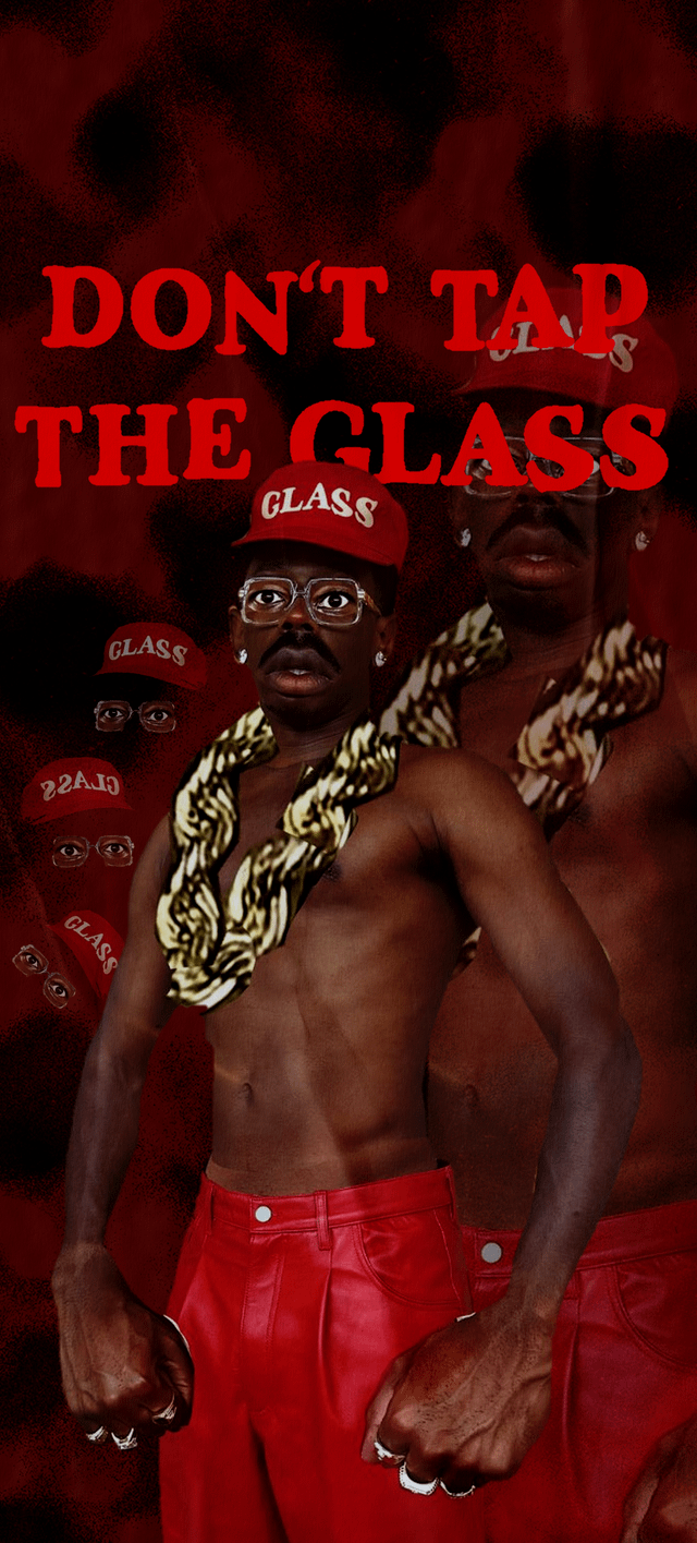 Tyler the creator DON'T TAP THE GLASS wallpaper