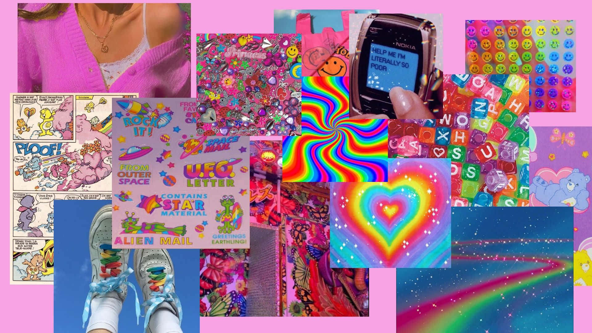 Kidcore Wallpaper