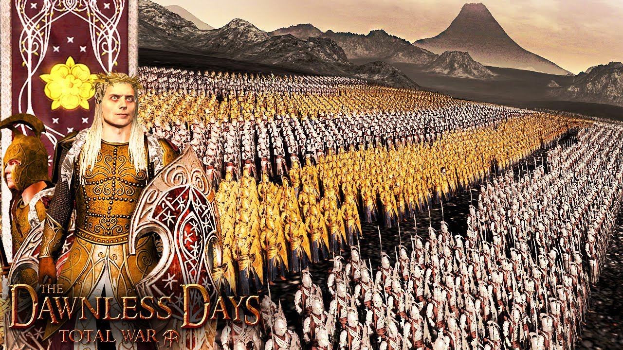 000 Noldor Elves VS 000 ALL RACES OF MIDDLE EARTH. The Lord Of The Rings Cinematic Battle