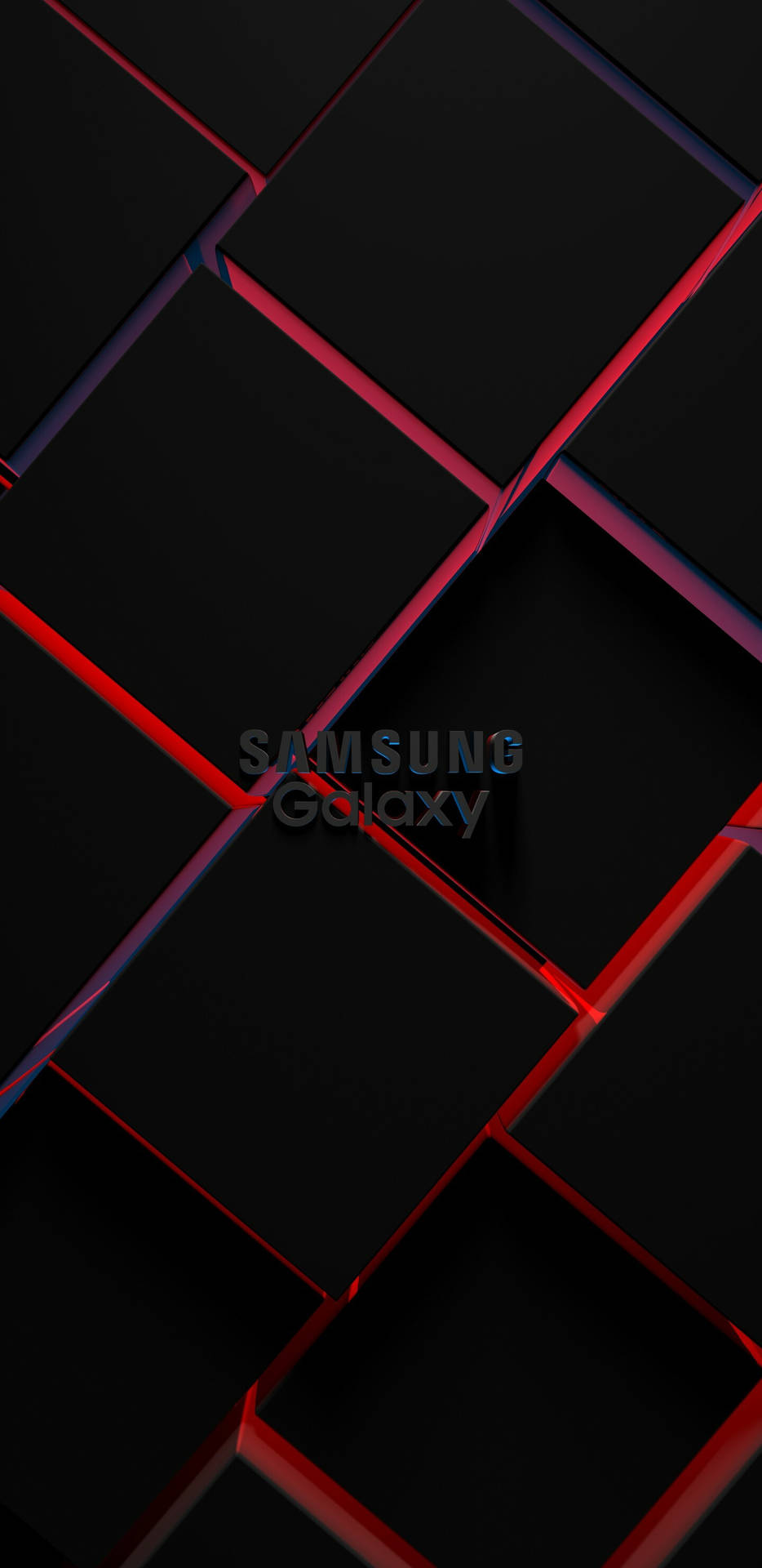Download Samsung Galaxy Red And Black Wallpaper