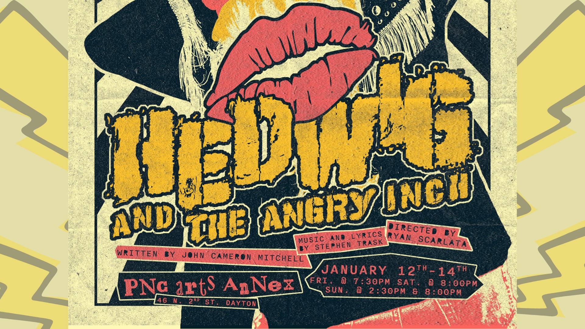 HEDWIG AND THE ANGRY INCH Runs Jan. 12 14. Behind The Curtain Cincinnati