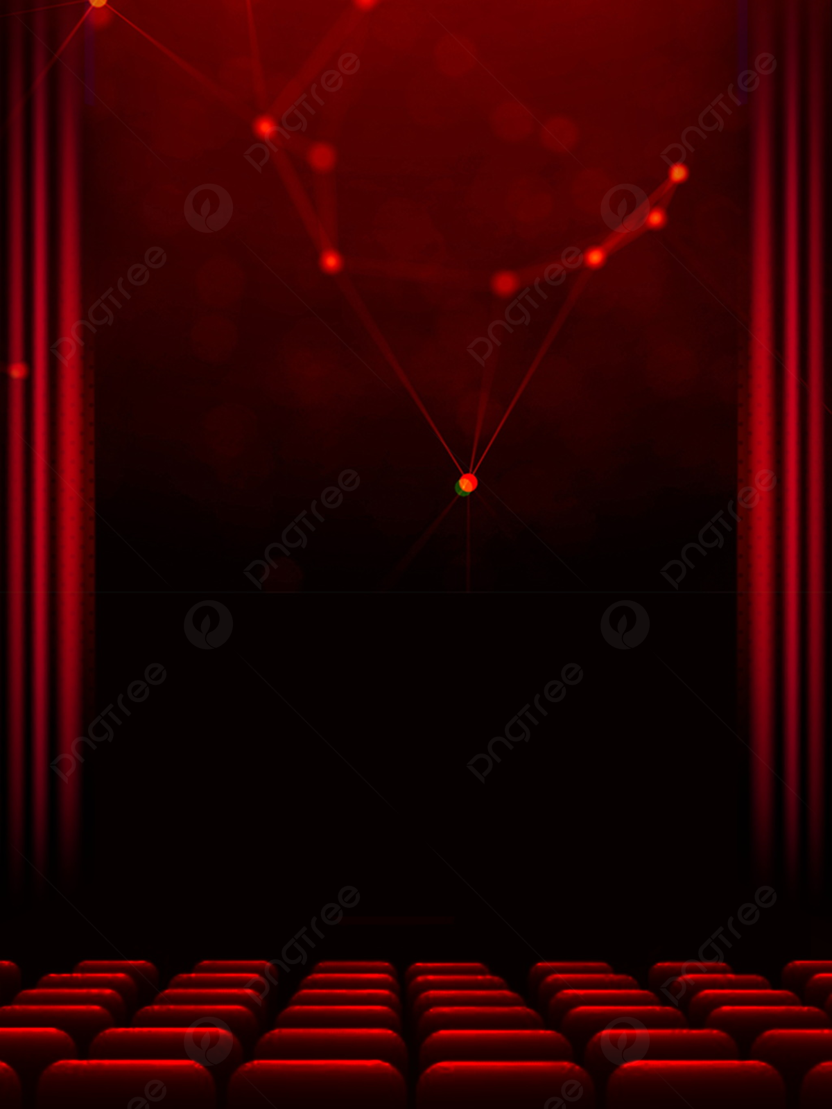 Hall Stage Cinema Theater Background Wallpaper Image For Free Download