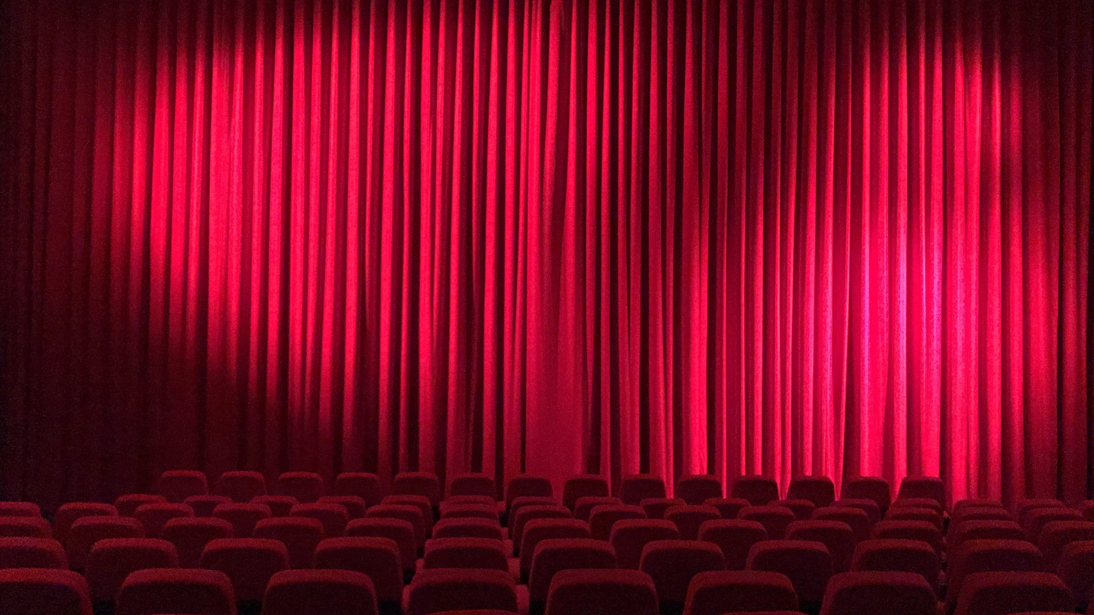 Royalty Free Photo: Photo Of Red Theater Stage
