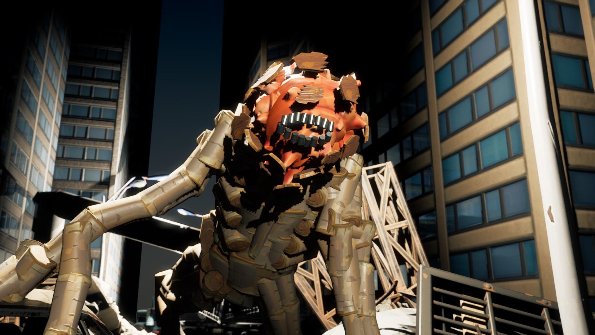 Tired making the Death Angel from A Quiet Place (set in day one)