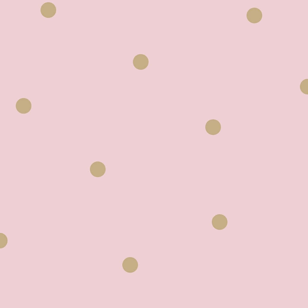 Download Small Brown And Pink Polka Dot Wallpaper