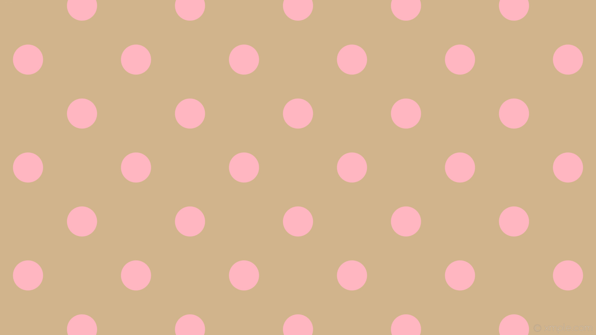 Light Pink Polka Dot Wallpaper