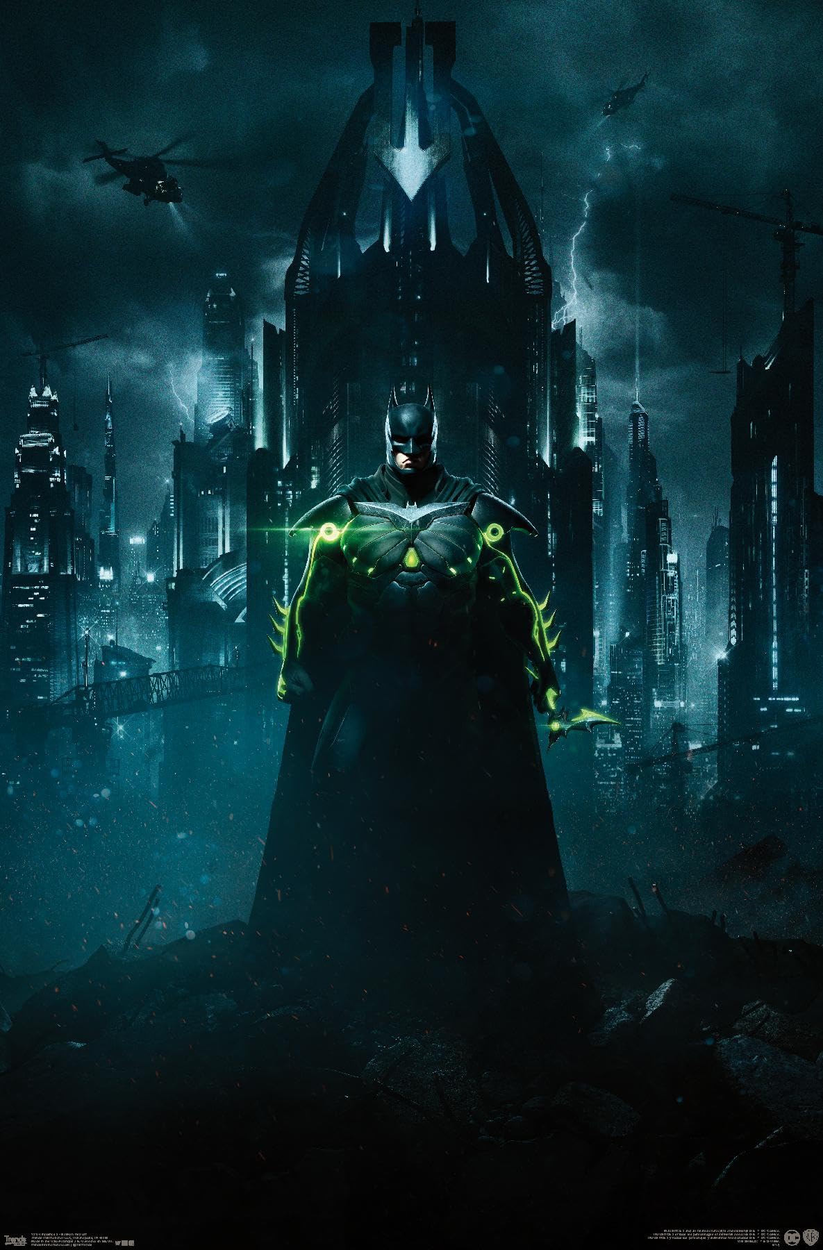 Trends International DC Comics VIdeo Game: Gods Among Us 2 Key Art Wall Poster, 22.375 x 34, Premium Unframed Version: Posters & Prints