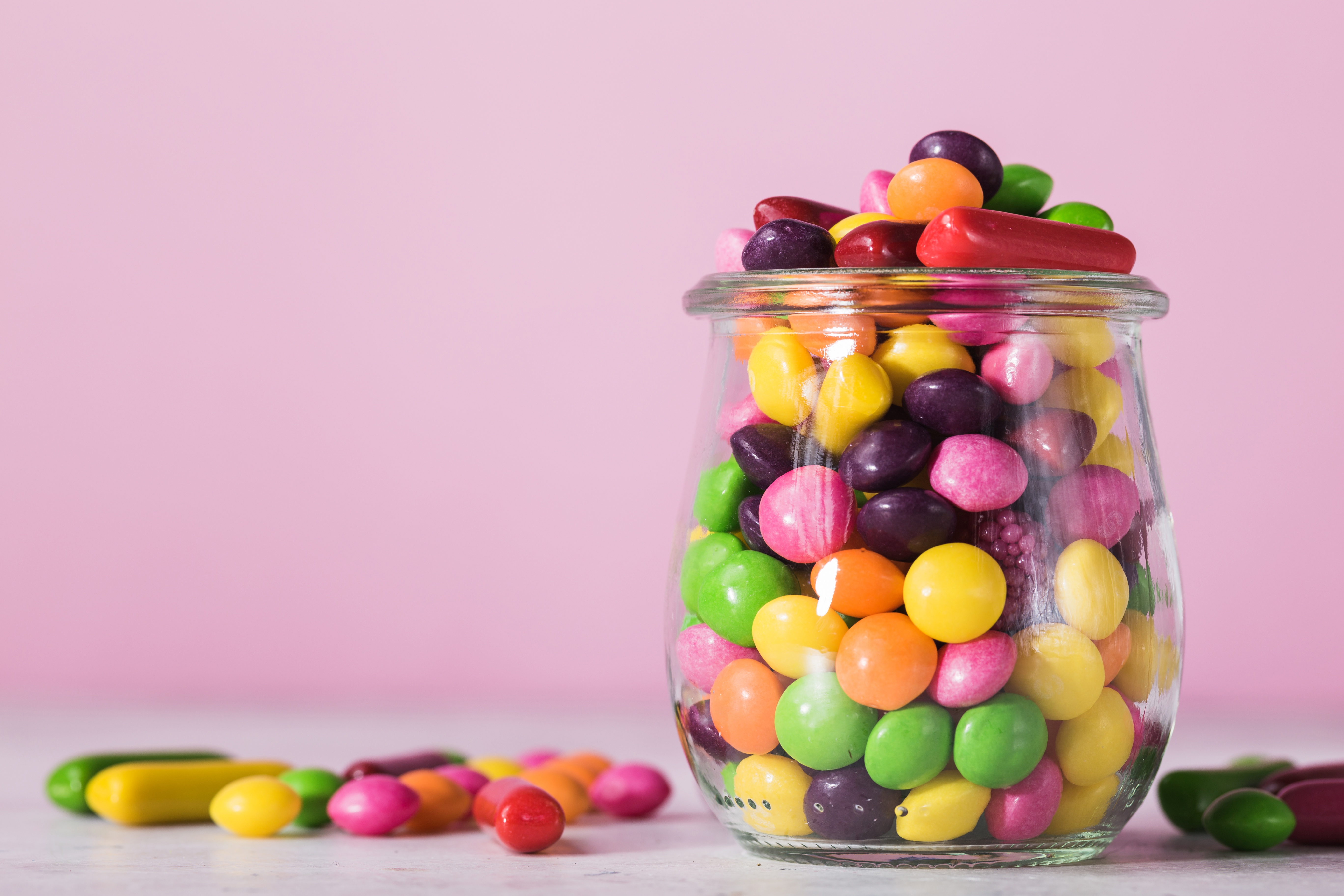 Colorful Candy Jar Delight