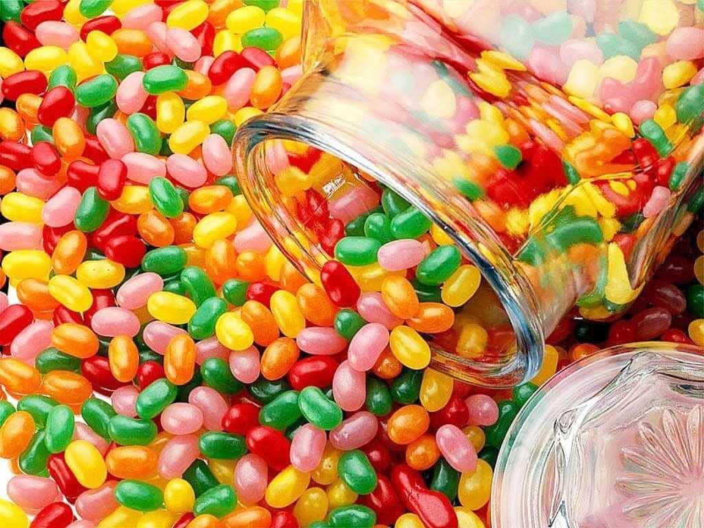Download Jelly Beans In A Glass Jar