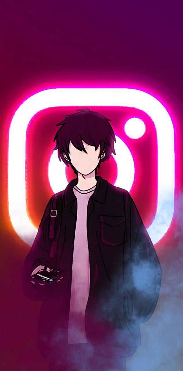 Neon Instagram Boy wallpaper