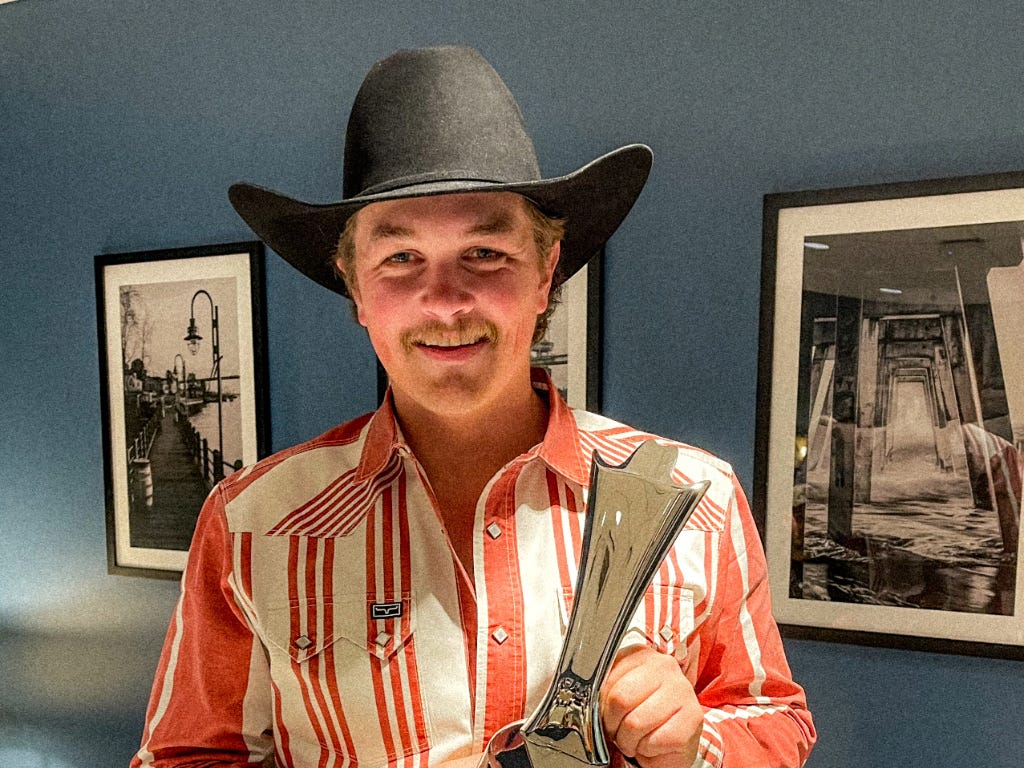 Zach Top Wins ACM New Male Artist of the Year.5 XTU