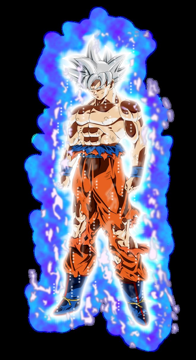Goku Mastered Ultra Instinct Aura By BenJ San