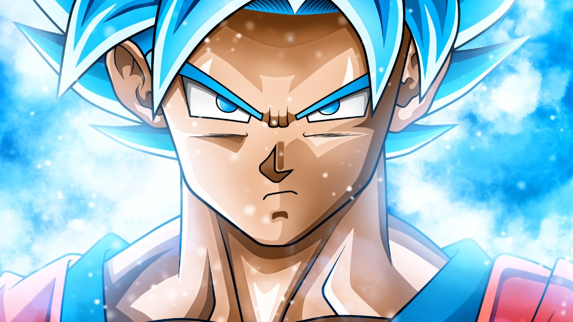 Goku Blue Aura