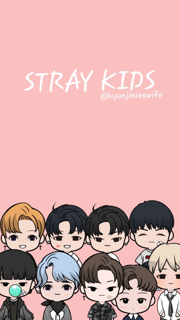 Stray Kids Chibi Wallpaper