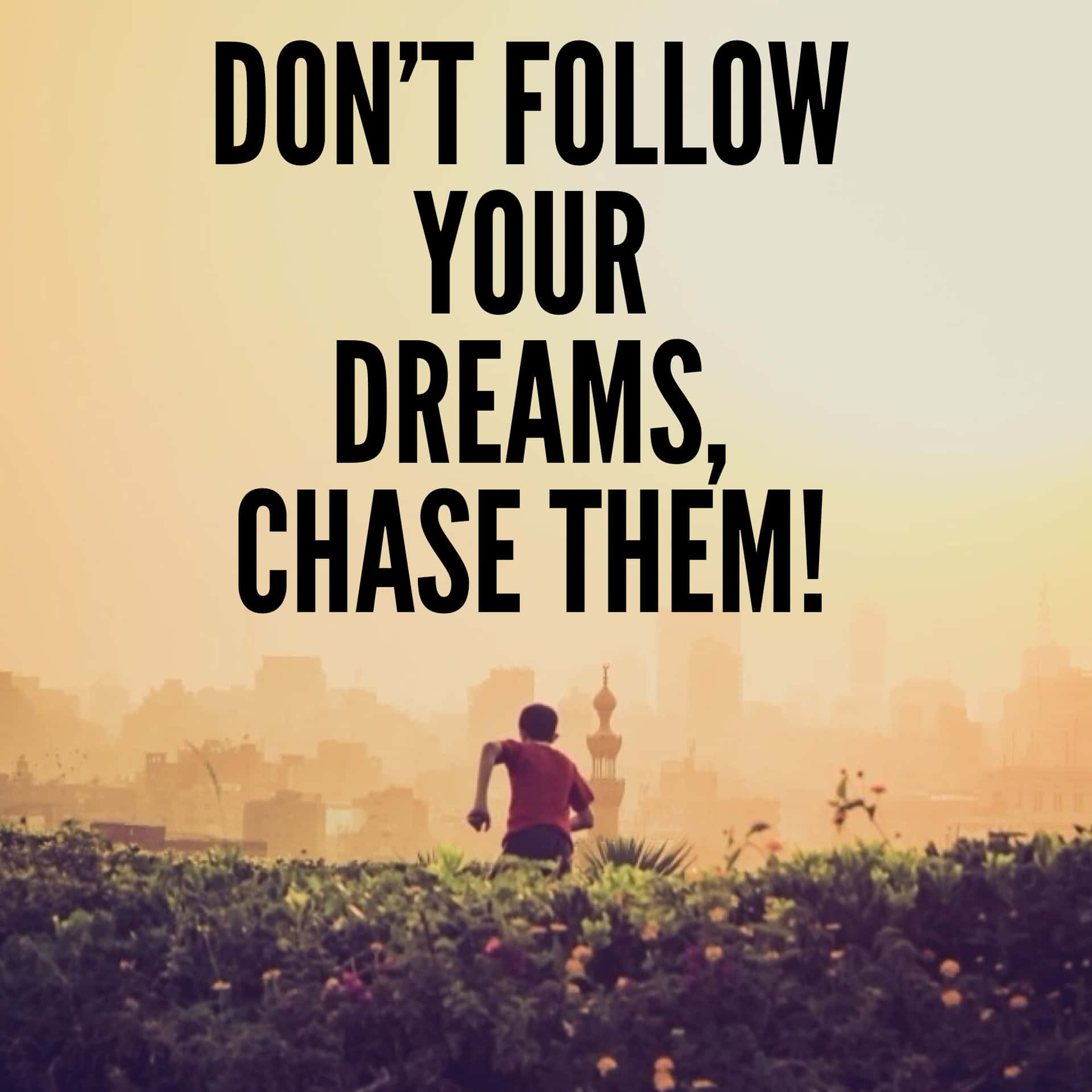Download Don't Follow Your Dreams, Chase Them