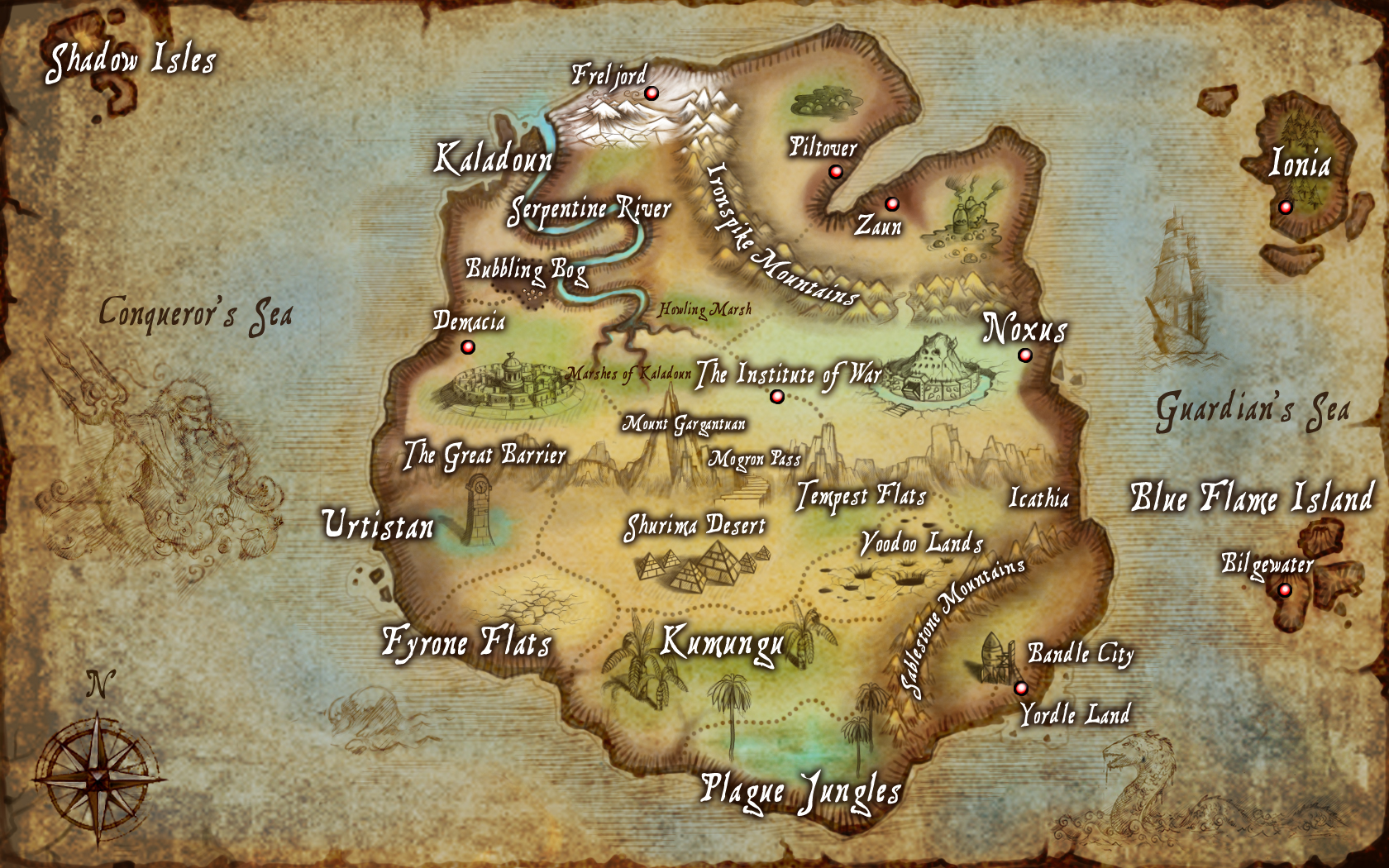 LoLWallpaper. League of Legends Map Maps Official