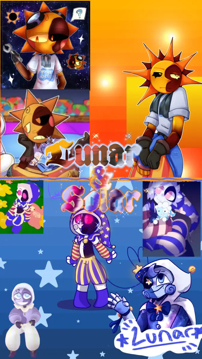 Solar and Lunar Sams wallpaper