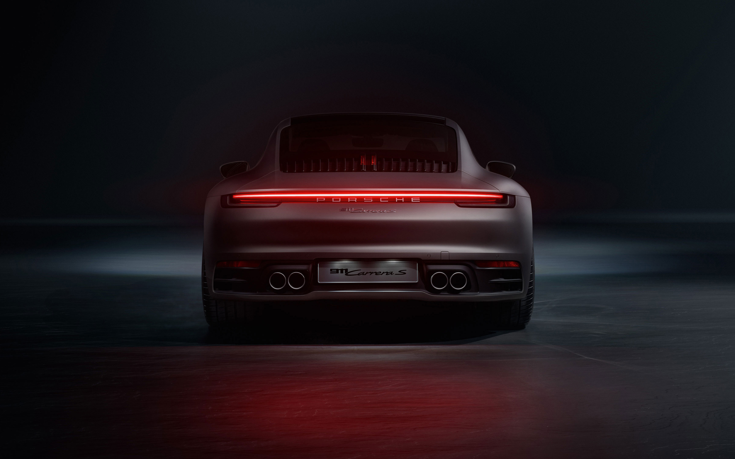 Porsche 911 Carrera S 2019 Rear View Macbook Pro Retina , HD 4k Wallpaper, Image, Background, Photos and Picture