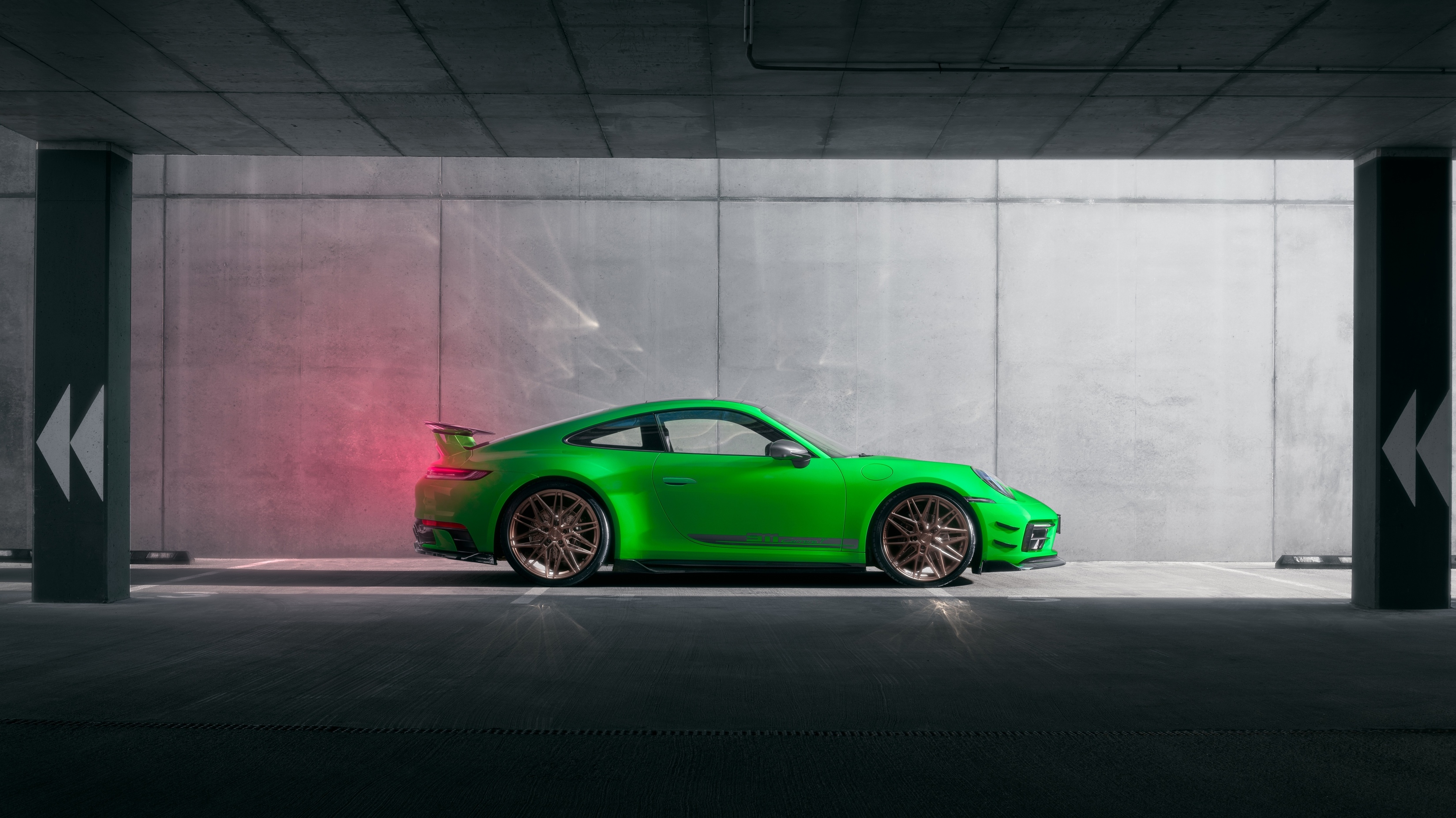 Most Popular Porsche 911 Carrera Lime Green Wallpaper
