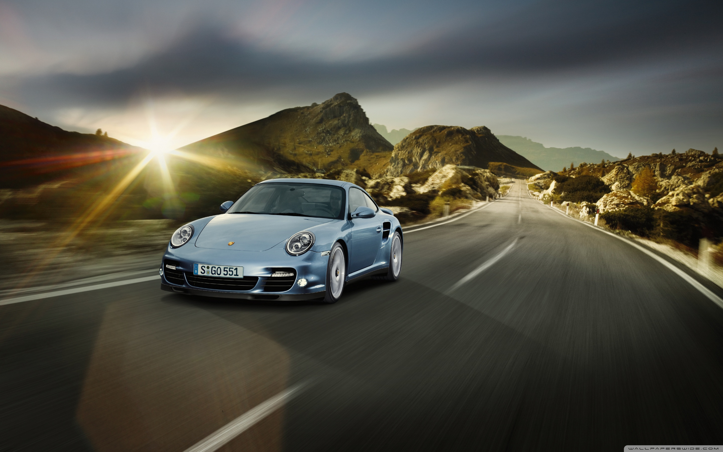 Porsche 911 Turbo S 4K UHD Wallpaper for UltraHD Desktop and TV, Dual Monitor, Smartphone and Tablet Devices