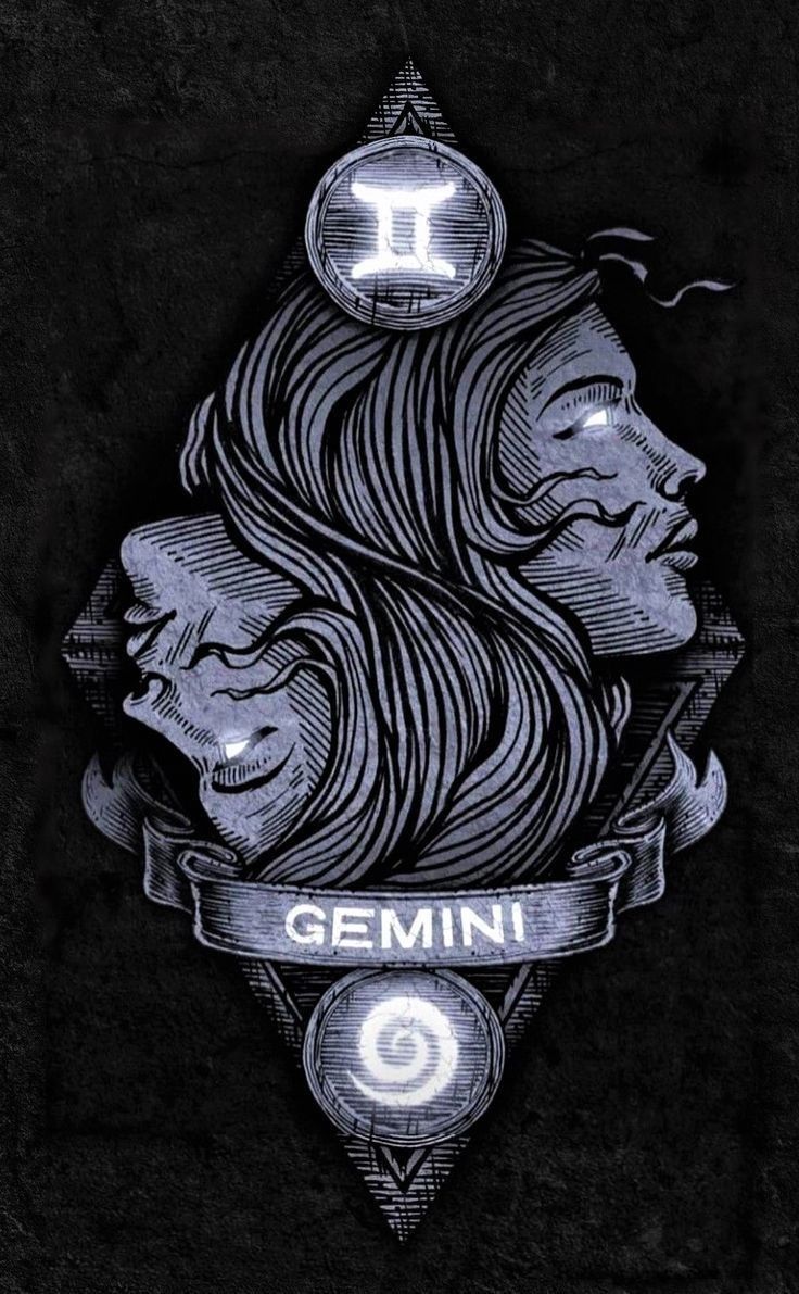Gemini Wallpaper Free HD Wallpaper. Zodiac gemini art, Gemini art, Gemini wallpaper