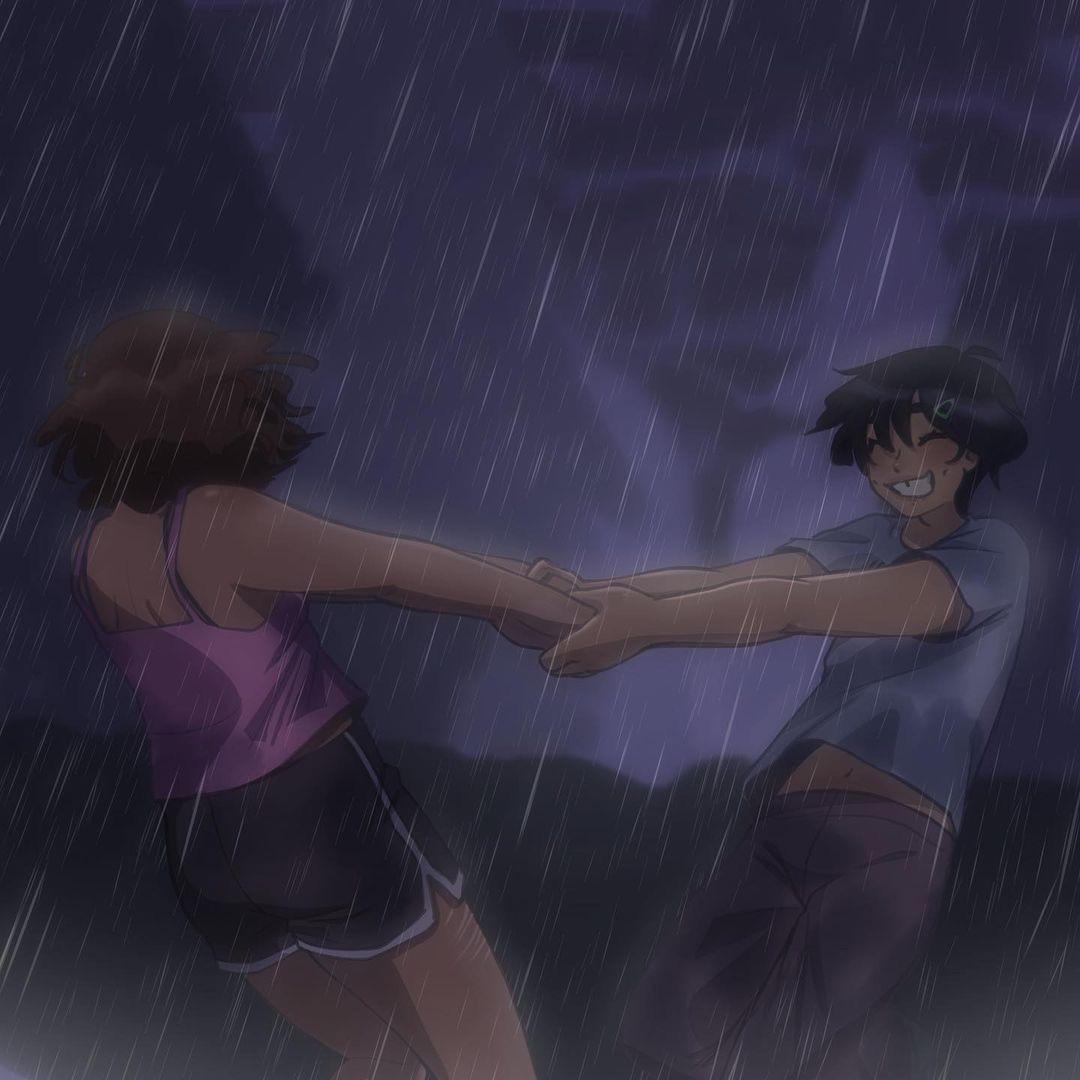 Dancing in the rain [ihartmarcannee]