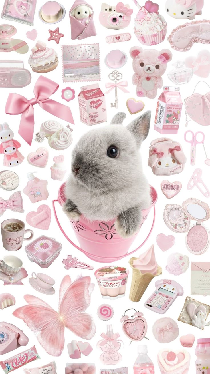 wallpaper (⁠◕⁠ᴗ⁠◕⁠✿⁠) #bunnies #bunny #cute #cutecore #cuteaesthetic #cuteanimals #coquette #coquetteaesthetic